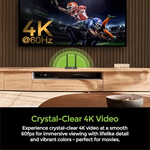 IOGEAR 10 x 10 x 10 inches GW4K60KIT 4K Resolution HDMI Wireless Video Extension Kit
