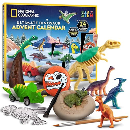 Blue Marble One Size NGDINOADVENT 24 Days Advent Calendar Product