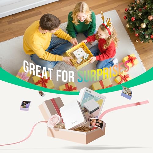 Nelko 5.51"x9.45" PP03 Inkjet Portable Mini Color Photo Printer