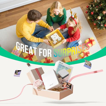 Nelko 5.51"x9.45" PP03 Inkjet Portable Mini Color Photo Printer
