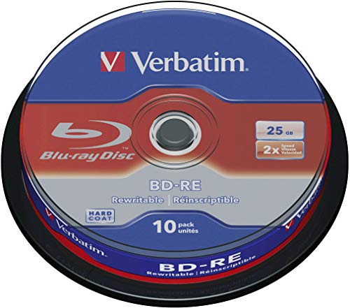 Verbatim 25GB 43694 BD-RE 2x Recording Capacity Optical Disc