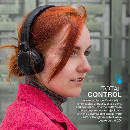 JLab Studio Wireless HBASTUDIORBLK4 On-Ear Headphones Bluetooth 5 Connectivity 30 Hours Playtime
