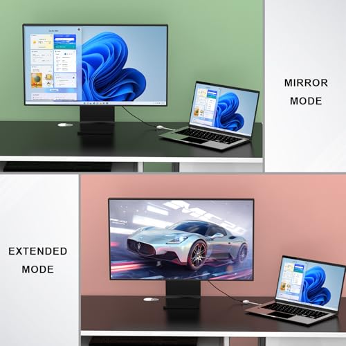 Wahbite USB-C to HDMI Adapter 4K 60Hz Compatible with Multiple Devices
