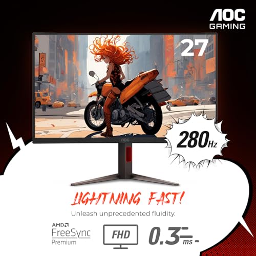 AOC 27" C27G4ZH FHD 1080p 280Hz LCD Monitor