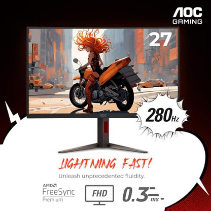 AOC 27" C27G4ZH FHD 1080p 280Hz LCD Monitor
