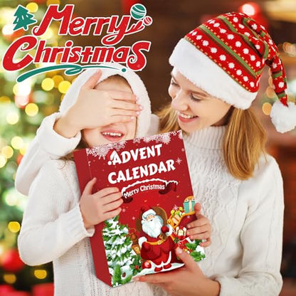 Muxiziu Christmas Countdown Calendar 2025 24 Surprise Toys Non-Repeating Squishies