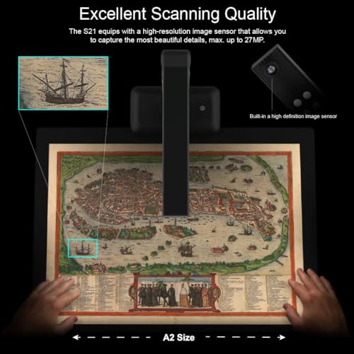 VIISAN A2 S21 26MP Document Scanner