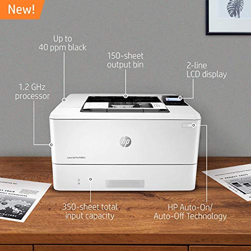 HP LaserJet Pro M404n (W1A52A) Monochrome Laser Printer 600 x 600 dpi 40 ppm