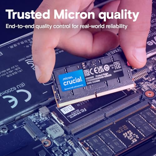 Crucial 32GB DDR5 SODIMM RAM CT2K16G56C46S5 5600MHz