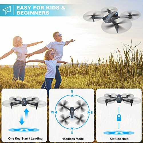 Hiturbo S20 1080p Quadcopter Remote Control Drone with 360 Degree Flip and Wi-Fi Connectivity