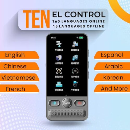 Shenzhen Msai Technology Co., Ltd. 4.53 x 2.24 x 0.56 inches Model 001 Online/Offline Language Translator 138 Languages Device