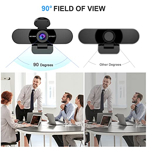 EMEET C960 Compact Webcam with Dual Microphones 1080p Full HD USB