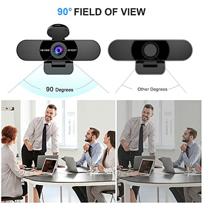 EMEET C960 Compact Webcam with Dual Microphones 1080p Full HD USB