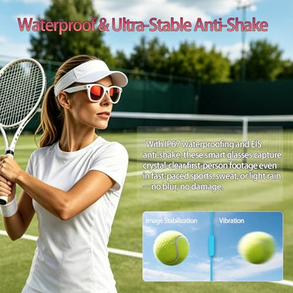 MONFOLROY 1" W610 320x240 6 Hours LCD Smart Glasses