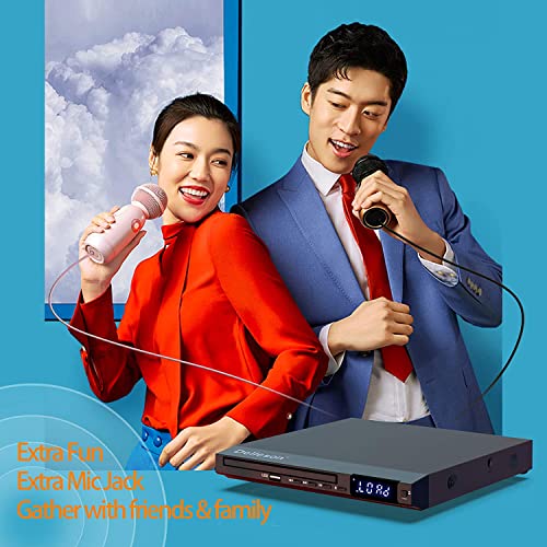 Delleson Compact DVD Player Model B08YFBWTRL 1280×720 720p CD/DVD Player