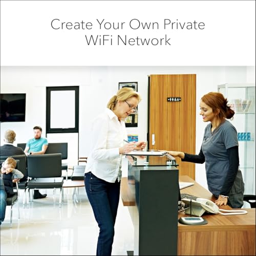 NETGEAR WAX210 Wireless Access Point - WiFi 6 Dual-Band AX1800 Speed | 1 x 1G Ethernet PoE Port | 802.11ax | Up to 128 Devices | Compact Design
