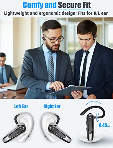Link Dream LC-B45 Bluetooth Earpiece 20 Hz - 20,000 Hz CVC8.0 Dual Microphone Wireless Headset