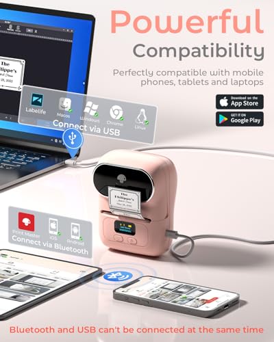 Phomemo 50mm M110 203dpi Thermal Label Printer