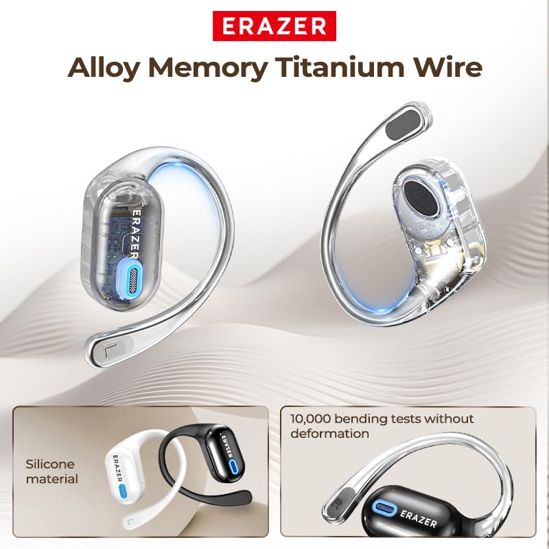 ERAZER 5.04 x 3.74 x 1.93 inches XP18 Translator Device 134 Languages Wireless Earbuds with Bluetooth 6.0