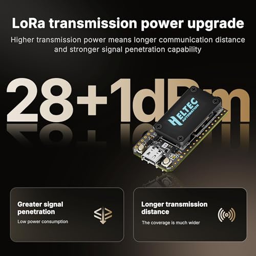 Heltec 2.04" x 0.61" x 1" HTIT-WB32LAF 512KB RAM 384KB Storage ARM Cortex A5 Single Board Computer