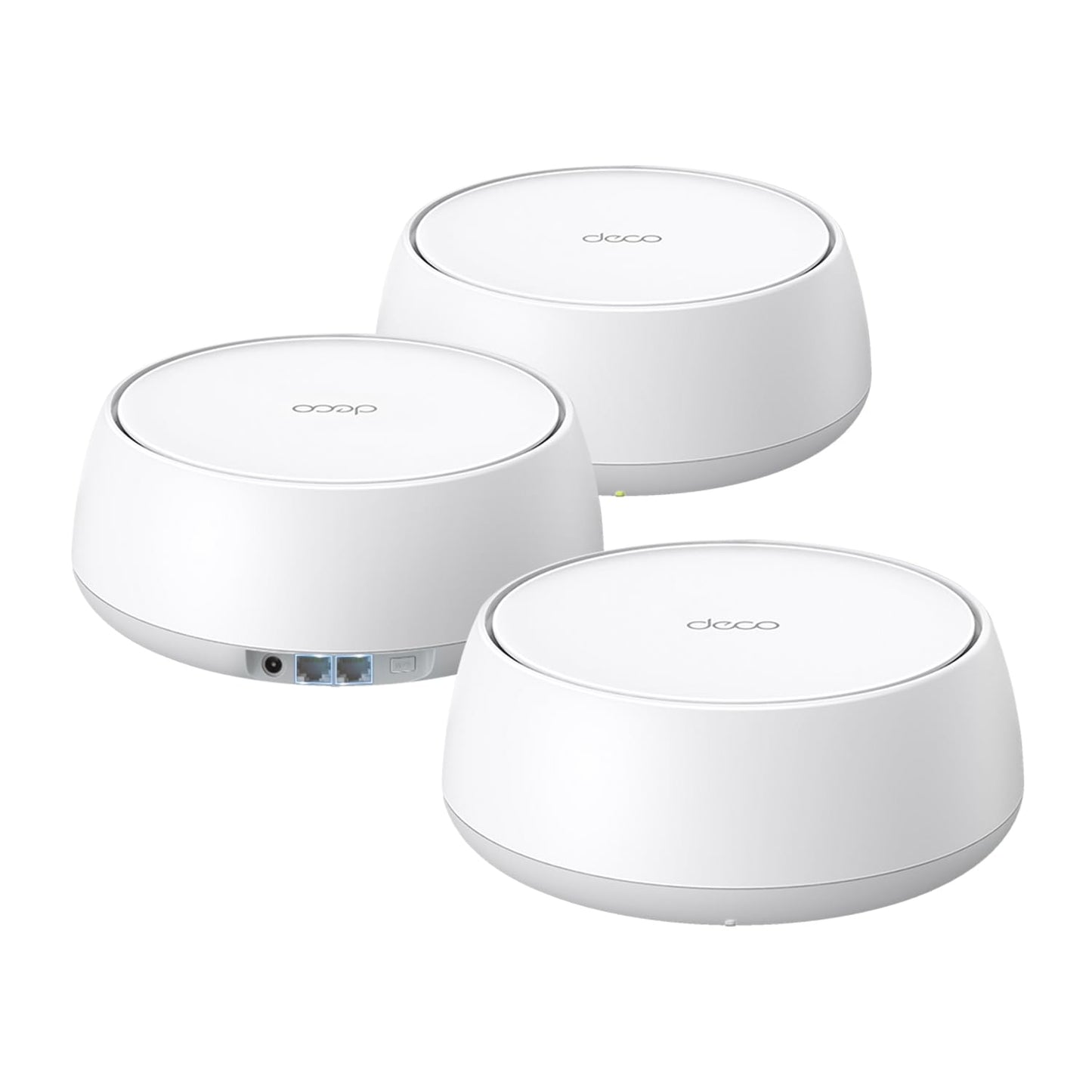TP-Link Deco BE25 (3-Pack) Wi-Fi 7 Wi-Fi Mesh System | Dual-Band, 5000 Mbps, Coverage of 6600 Sq. Ft, 2 x 2.5G Ports