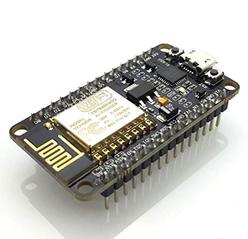 HiLetgo 2pcs ESP8266 NodeMCU CP2102 ESP-12E Development Board - 1MB RAM, 80MHz CPU, USB, Wi-Fi, Arduino IDE Compatible