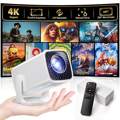 Sainyer Portable Mini Projector Q100 1920 x 1080 1500 Lumen LCD