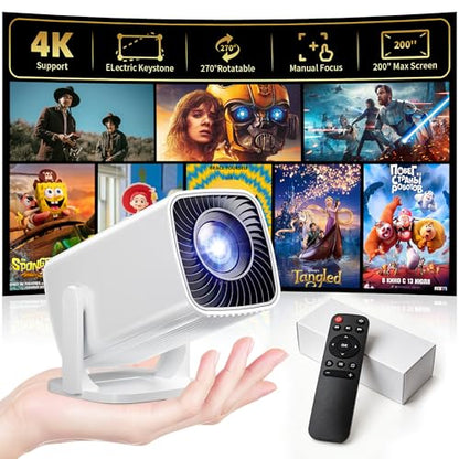 Sainyer Portable Mini Projector Q100 1920 x 1080 1500 Lumen LCD