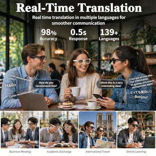 Nllosa 2026 M02 Smart Glasses 8MP 4K Camera No Display Bluetooth 32GB Wearable Tech Glasses