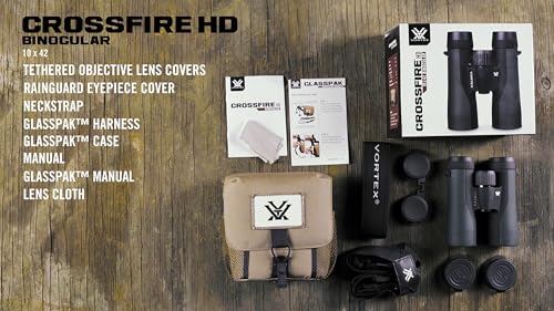 Vortex 42mm CF-4312 10x Binoculars - Fog Proof, Waterproof, Tripod Adaptable