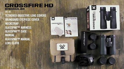 Vortex 42mm CF-4312 10x Binoculars - Fog Proof, Waterproof, Tripod Adaptable