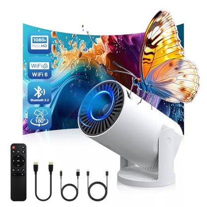 Geylnxng Portable Q5 Mate 1920x1080 Pixels LCD Projector