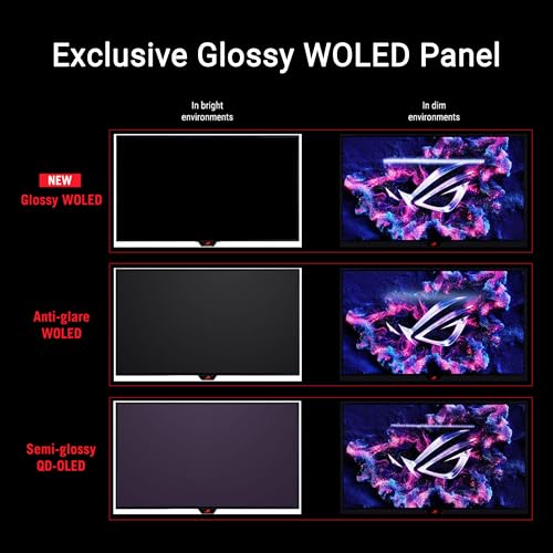 ASUS 26.5 Inch XG27AQDMG QHD 240Hz OLED Monitor