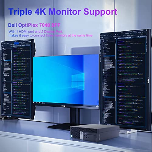 Dell 7040 SFF i7-6700 3.40GHz 64GB RAM 1TB SSD HDMI 4K Desktop