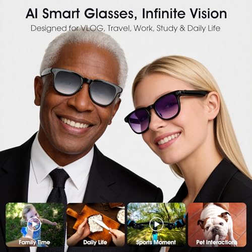 Amwentu 1.0 Count A2 4K No Display Smart Glasses