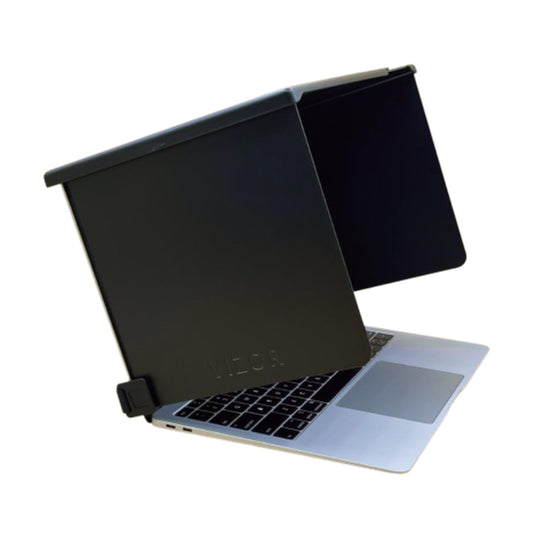 VIZOR Pro 10-Inch Laptop Sun Shield Anti-Glare Matte Black