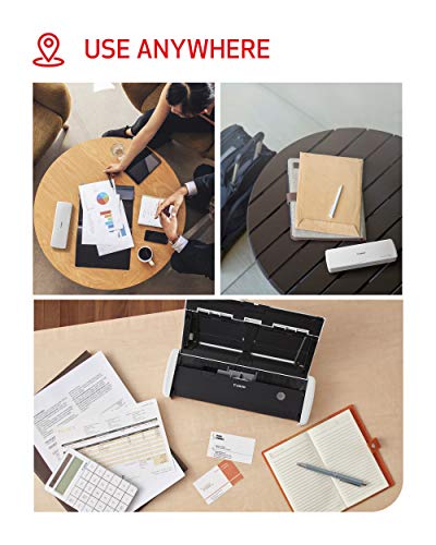 Canon Portable Document Scanner imageFORMULA R10 USB Powered 600dpi Document Scanner