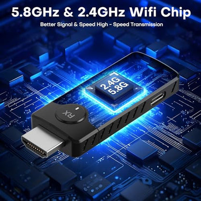 ZOCIBIHI Wireless HDMI Transmitter and Receiver CD10 4K 60Hz