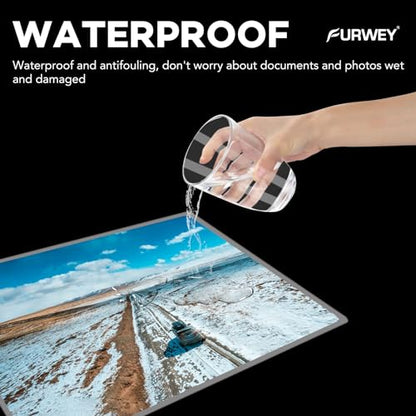 FURWEY 600 Count Laminating Sheets, 3 Mil Thickness, 9 x 11.5 Inches