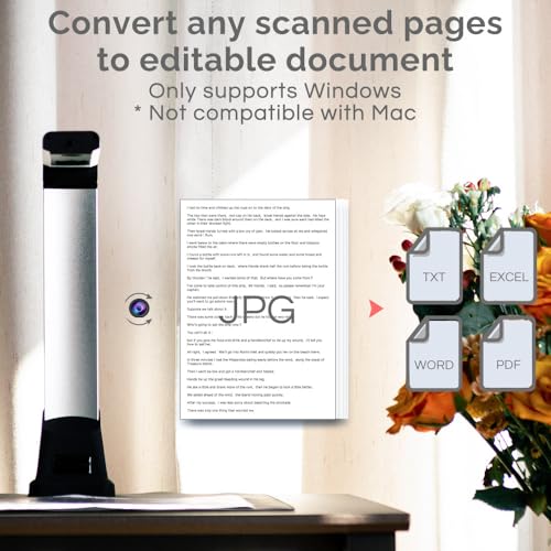 Kitnery A4 Document Camera D500 800 dpi USB Document Scanner