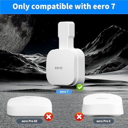 SENLEG 1-Pack EE-7 Wall Mount Holder for eero 7 Router