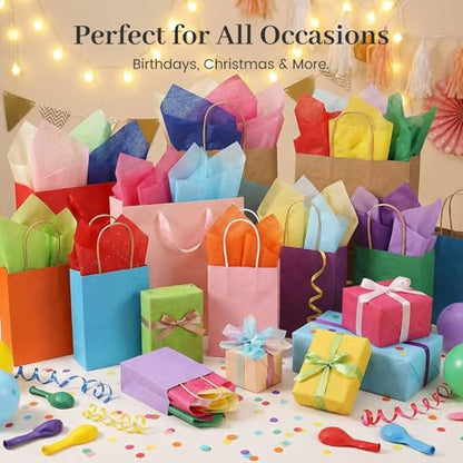 3 Otters 150 Count Gift Wrap Tissue Paper 14x20 Inch Bulk Pack