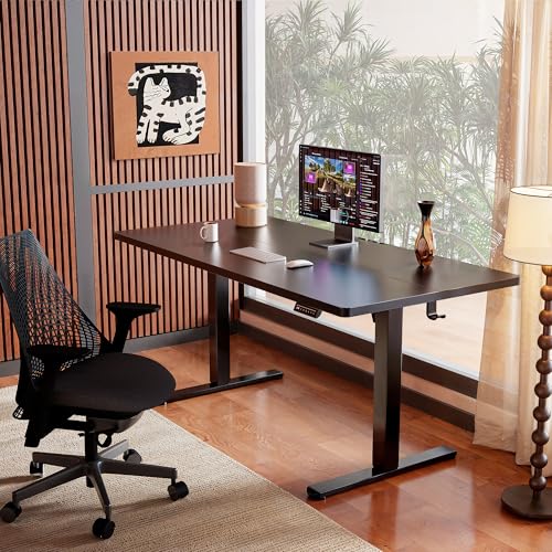 ErGear 47.2 x 23.6 Inches Electric Standing Desk EGESD5B Black