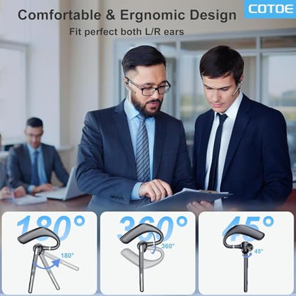 COTOE G7 Wireless Bluetooth Headset In Ear Active Noise Cancelling, Bluetooth V5.3