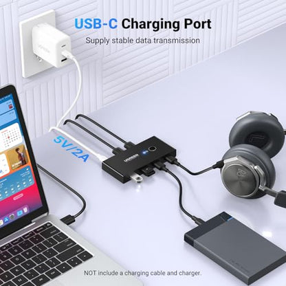 UGREEN 2-Port USB 3.0 Switch 4-Devices Selector Model 30768