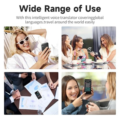 CAWRUGA 5.75 x 3.39 x 1.65 inches B0GZHQN24R 150+ Language Translation Device Voice/Text/Photo Translation Portable