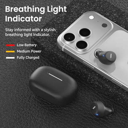 TOZO A1 Earbuds Wireless Bluetooth 5.3 Lightweight IPX5 In-Ear Headphones