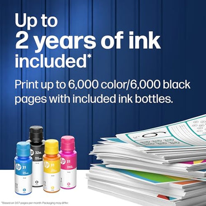HP Smart Tank 5101 AIO Color Thermal Inkjet Printer 4800x1200dpi