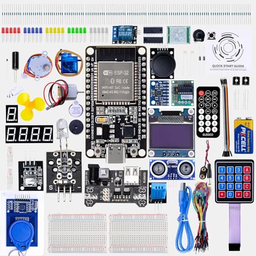ELEGOO 35-Component ESP-32 Super Starter Kit with Arduino IDE Compatibility