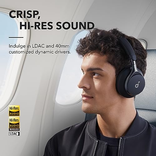Soundcore 3035 Space One Over Ear Headphones Wireless Bluetooth 5.3 with Active Noise Cancellation